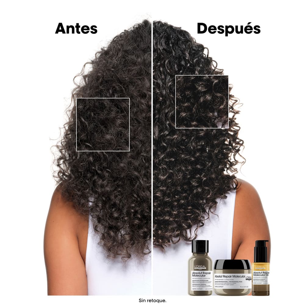 ACEITE BIF&Aacute;SICO ABSOLUT REPAIR MOLECULAR (ACEITE BIF&Aacute;SICO PARA CABELLO DA&Ntilde;ADO)